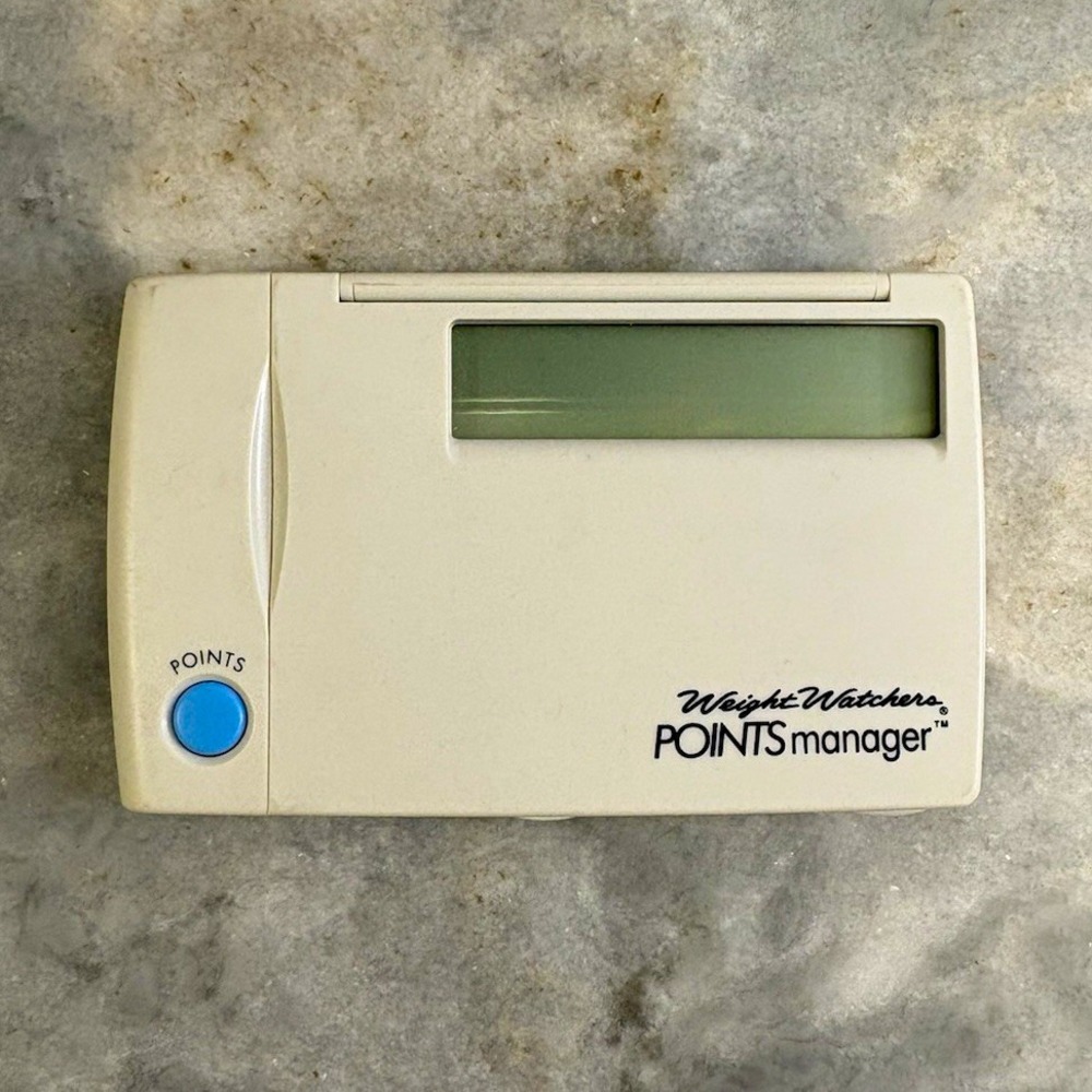 *TESTED* 1997 Weight Watchers POINTSmanager Points Calculator Model 1818
